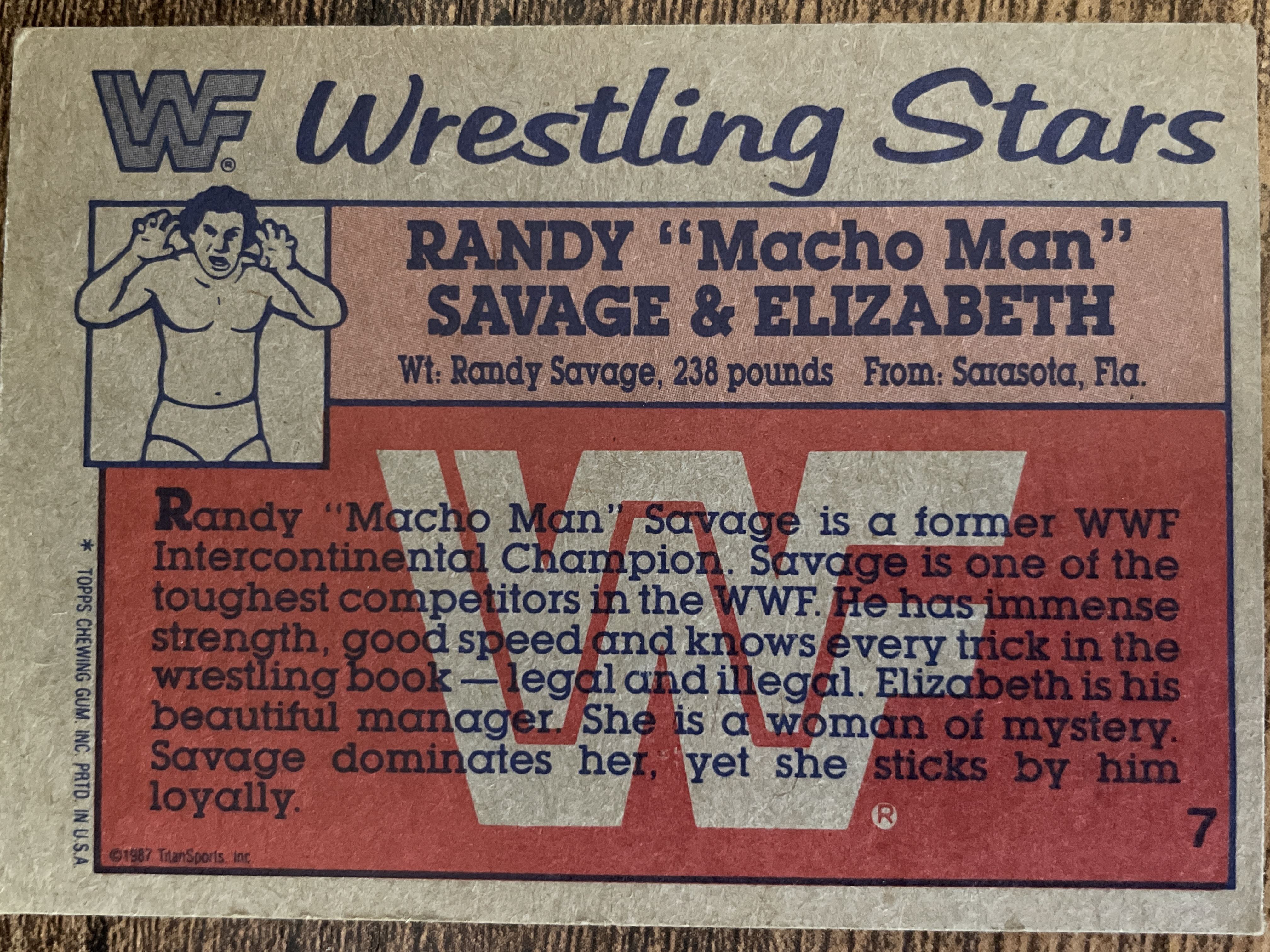 Randy “Macho Man” Savage & Elizabeth #7