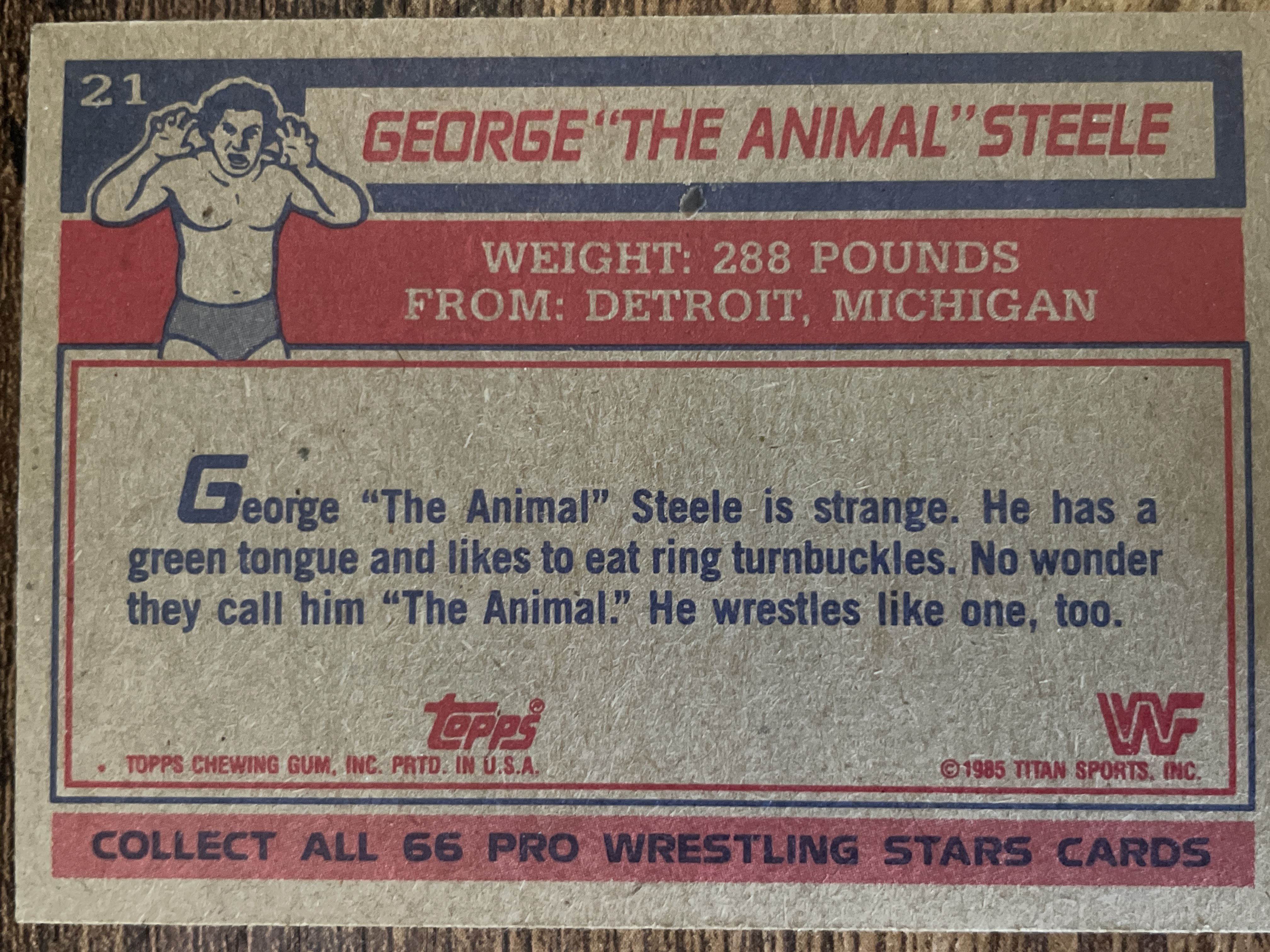 George “The Animal” Steele #21