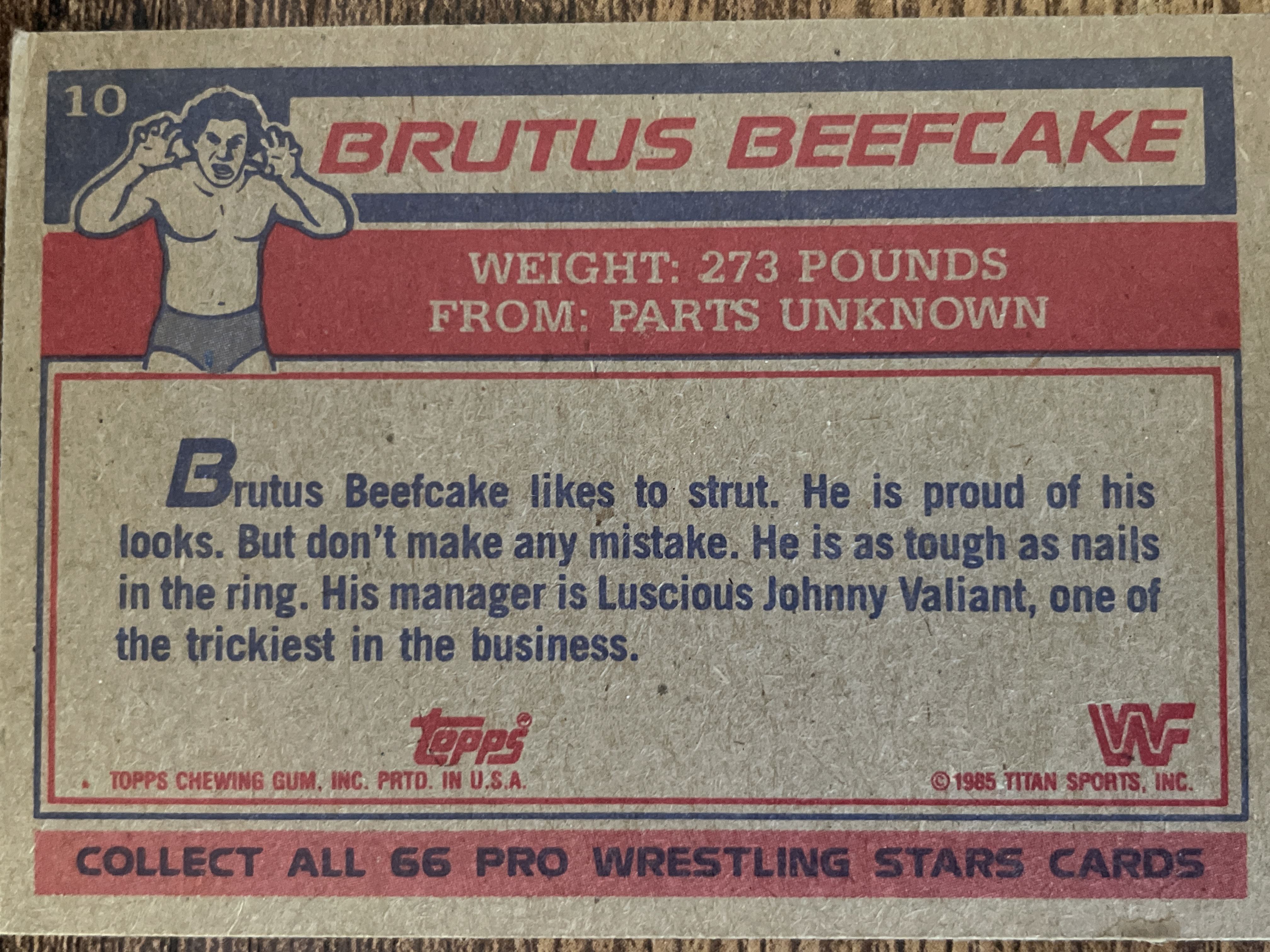 Brutus Beefcake #10