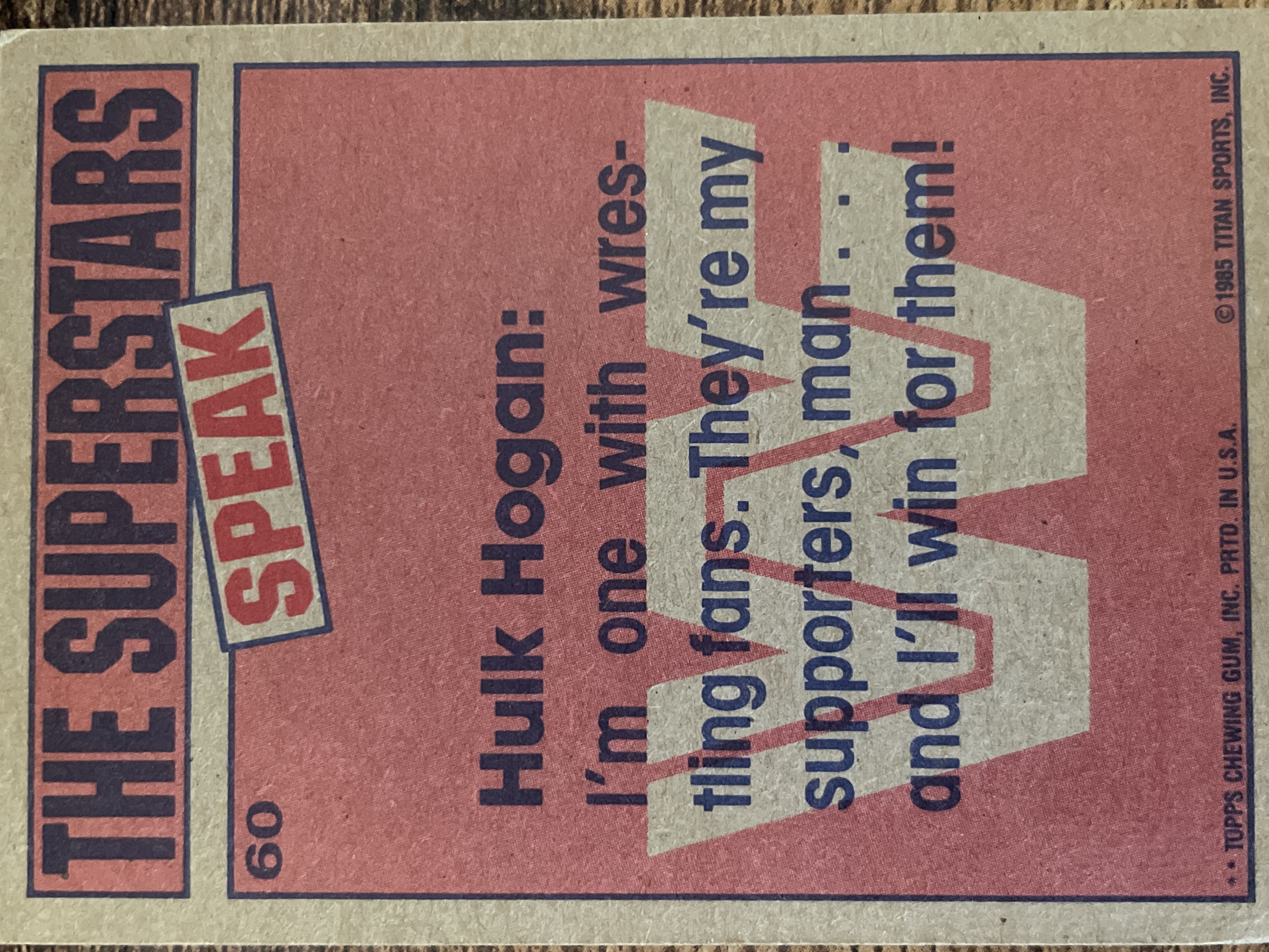 The Superstars Speak #60